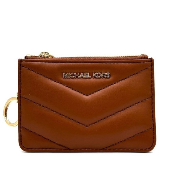 Michael Kors Jet Set Travel Small Top Zip Coin Pouch with ID Holder Luggage - Picture 3 of 8